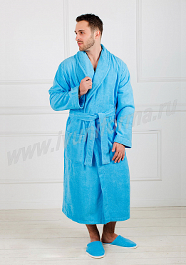 Халат мужской махровый с шалькой